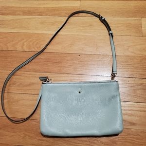Kate Spade crossbody bag, light green.